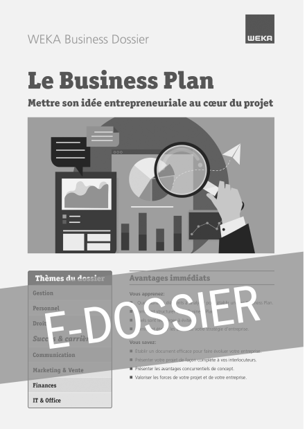 E-Dossier Le Business Plan 