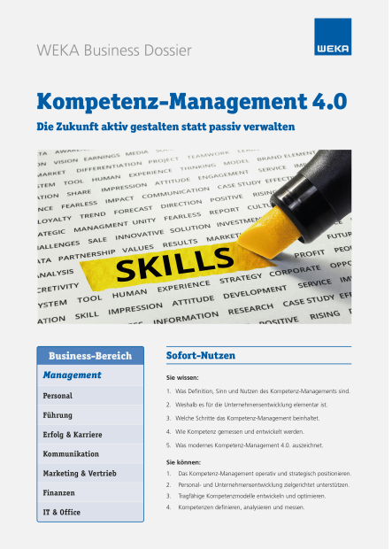 Kompetenz-Management 4.0 