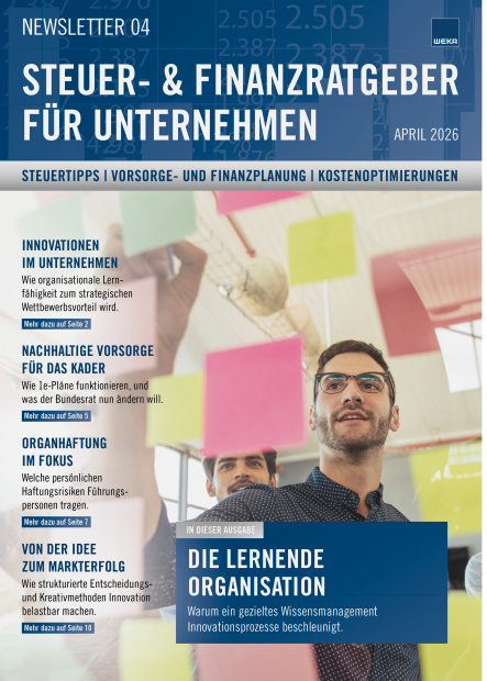 Steuer- und Finanzratgeber für Unternehmen 