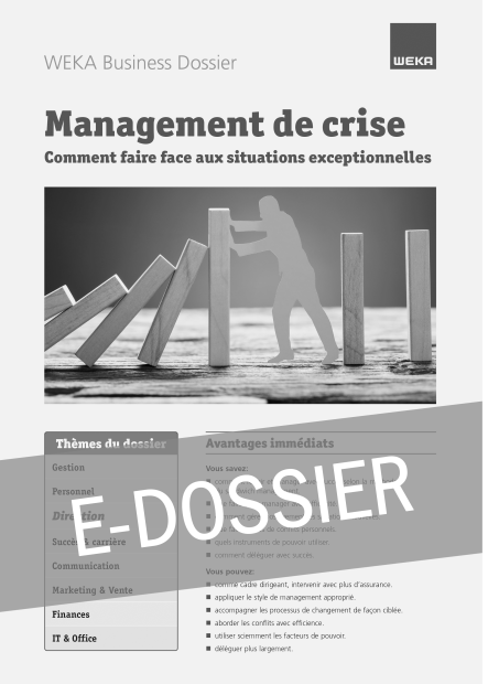 E-Dossier Management de crise 