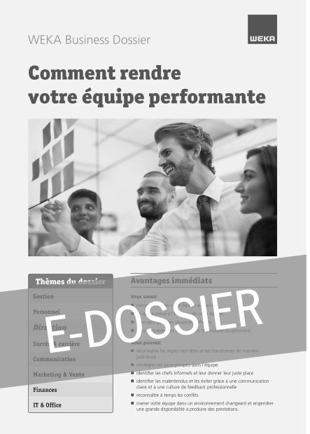 E-Dossier Équipe performante 