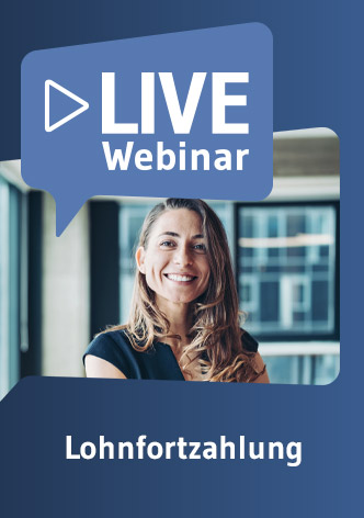 Live-Webinar Lohnfortzahlung 