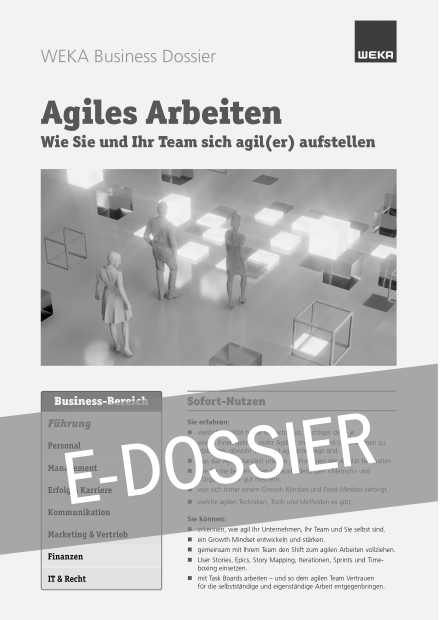 E-Dossier Agiles Arbeiten 