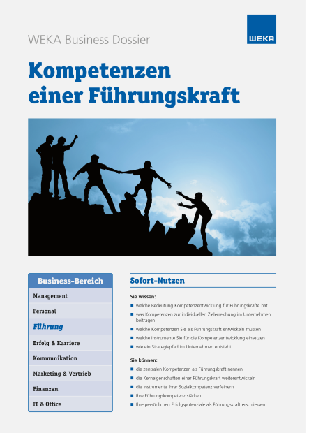Kompetenzen einer Führungskraft 