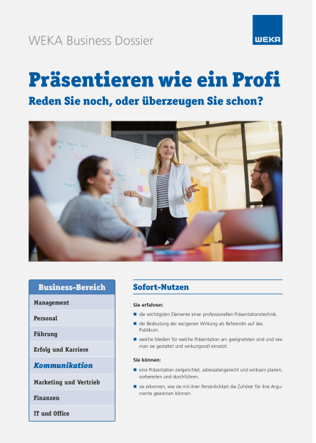 Präsentieren wie ein Profi 