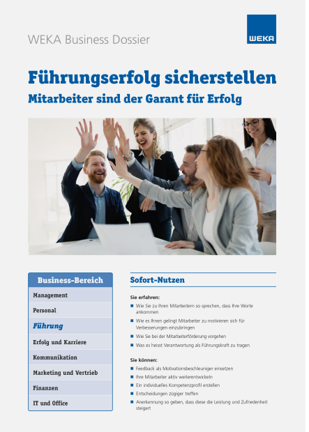 Führungserfolg sicherstellen 