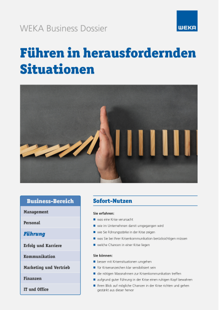 Führen in herausfordernden Situationen 