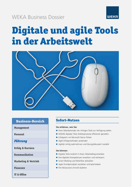 Digitale und agile Tools in der Arbeitswelt 
