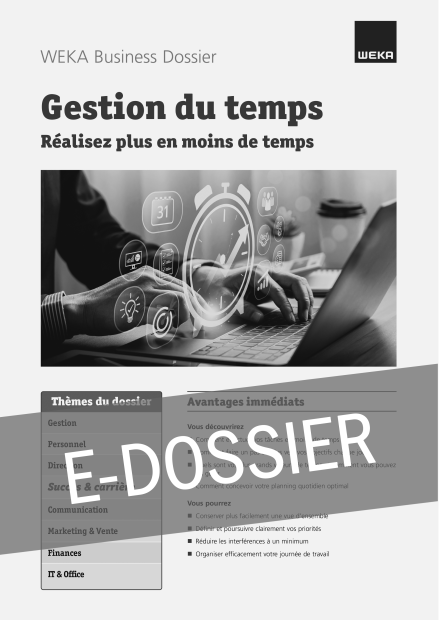 E-Dossier Gestion du temps 