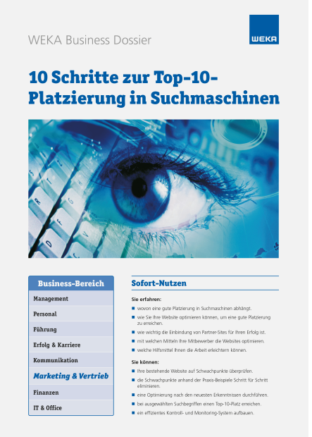 10 Schritte zur Top-10-Platzierung in Suchmaschinen 