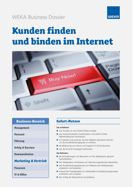 Kunden finden und binden im Internet 