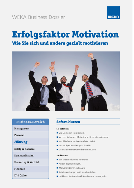 Erfolgsfaktor Motivation 