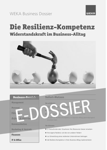 E-Dossier Resilienz-Kompetenz 