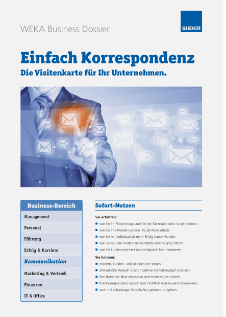 Einfach Korrespondenz 