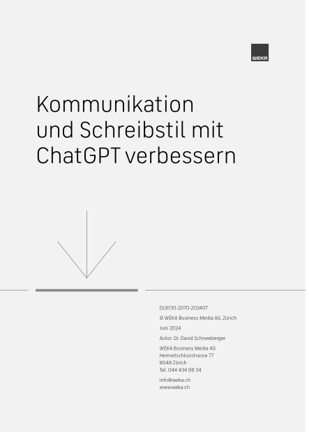 Kommunikation und Schreibstil mit ChatGPT verbessern 