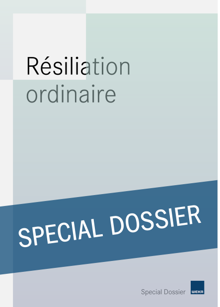 Résiliation ordinaire 
