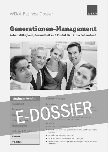 E-Dossier Generationen-Management 