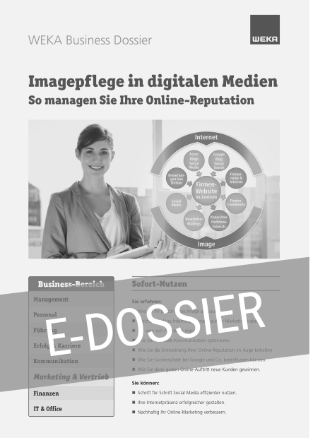 E-Dossier Imagepflege in digitalen Medien 