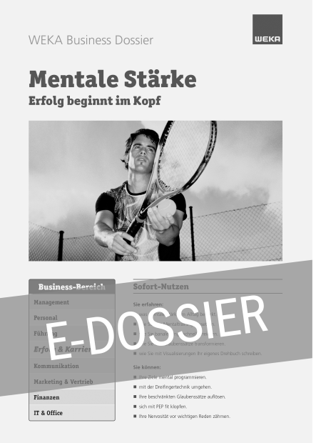 E-Dossier Mentale Stärke 