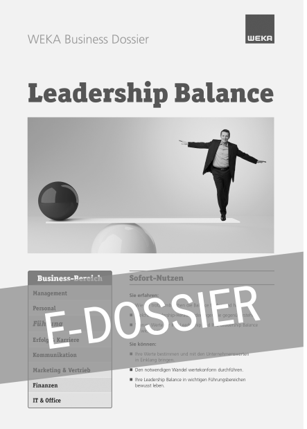 E-Dossier Leadership Balance 