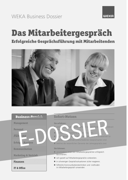 E-Dossier Das Mitarbeitergespräch 