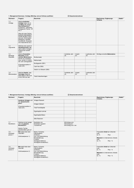 Businessplan erstellen 