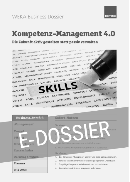 E-Dossier Kompetenz-Management 4.0 