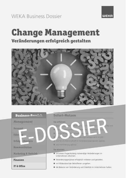E-Dossier Change Management 
