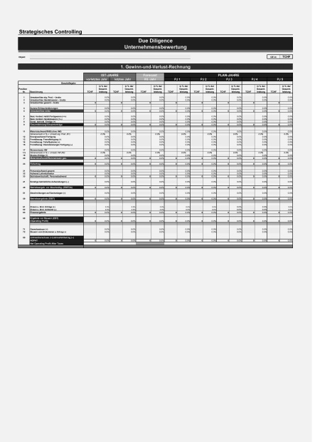 Rechner Due Diligence 