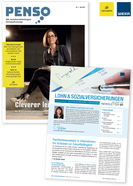Newsletter Lohn und Sozialversicherungen & Penso im Kombi‑Abonnement 