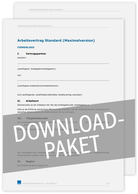 Download-Paket Arbeitsverträge für Führungskräfte 