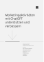 thumb-Marketingaktivitäten mit ChatGPT unterstützen und verbessern 