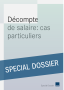 thumb-Décompte de salaire: cas particuliers 