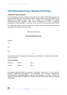 Download-Paket Dienstbarkeiten 