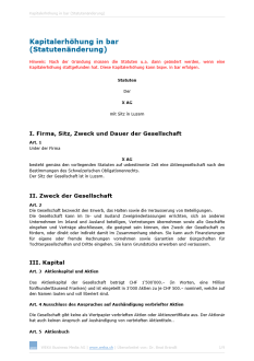 Download-Paket Kapitalerhöhung & Beteiligung professionell umsetzen 