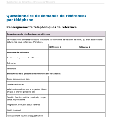 Téléchargement package Demander des références 