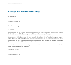 Download-Paket Musterbriefe Rekrutierung 