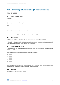 Download-Paket Arbeitsverträge für Teilzeitarbeit 