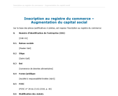 Téléchargement package Mise en œuvre d’une augmentation de capital et d’une prise de participation en bonne et due forme 