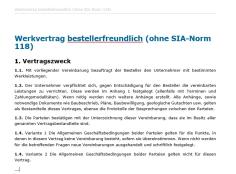 Download-Paket Werkvertrag 