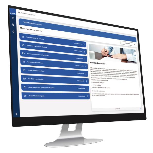 WEKA Modèles de contrats en ligne 