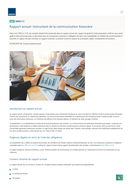 WEKA PRO - Édition Finance 