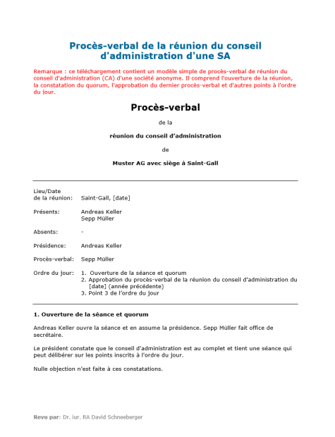 Téléchargement package Organiser efficacement le conseil d'administration et la direction 