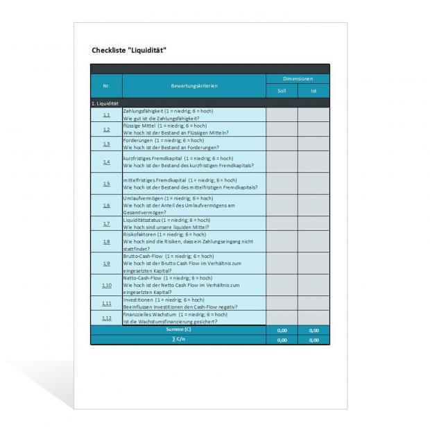 Finanzradarsystem für das finanzielle Krisenmanagement 