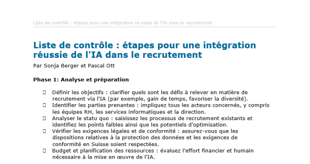 Téléchargement package IA et recrutement 