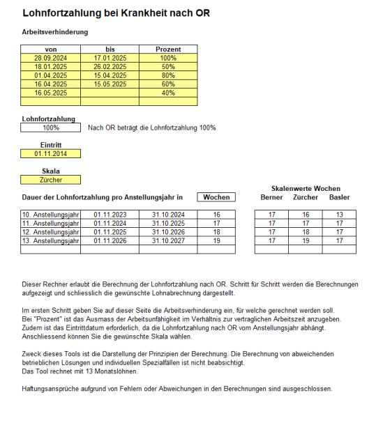 Download-Paket Lohnfortzahlung 