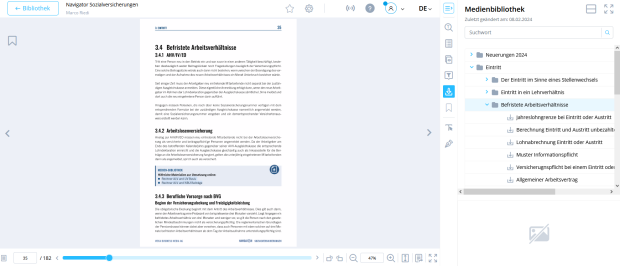Navigator Sozialversicherungen 