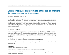 Téléchargement package IA et recrutement 