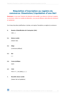 Téléchargement package Liquidation et dissolution de sociétés dans le respect du droit 