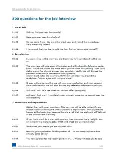 Download-Paket 500 Fragen für das Bewerberinterview D, E, F 